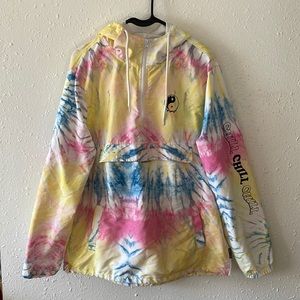 Men’s Medium Size Tie Dye Light Weight Jacket